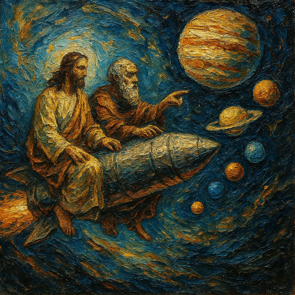 The Cross as Cosmic Ascent: ‘The Seven Last Sayings’ and Jesus’ Journey Through Plato’s Celestial Spheres